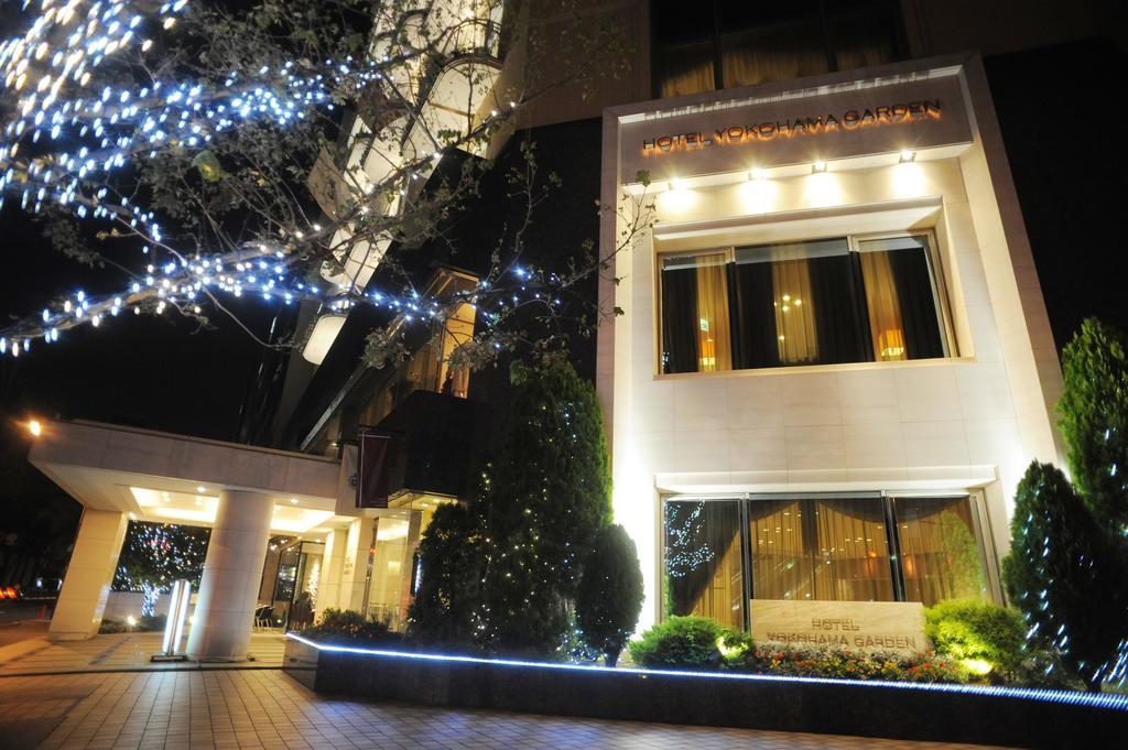 Hotel Yokohama Garden Exterior foto