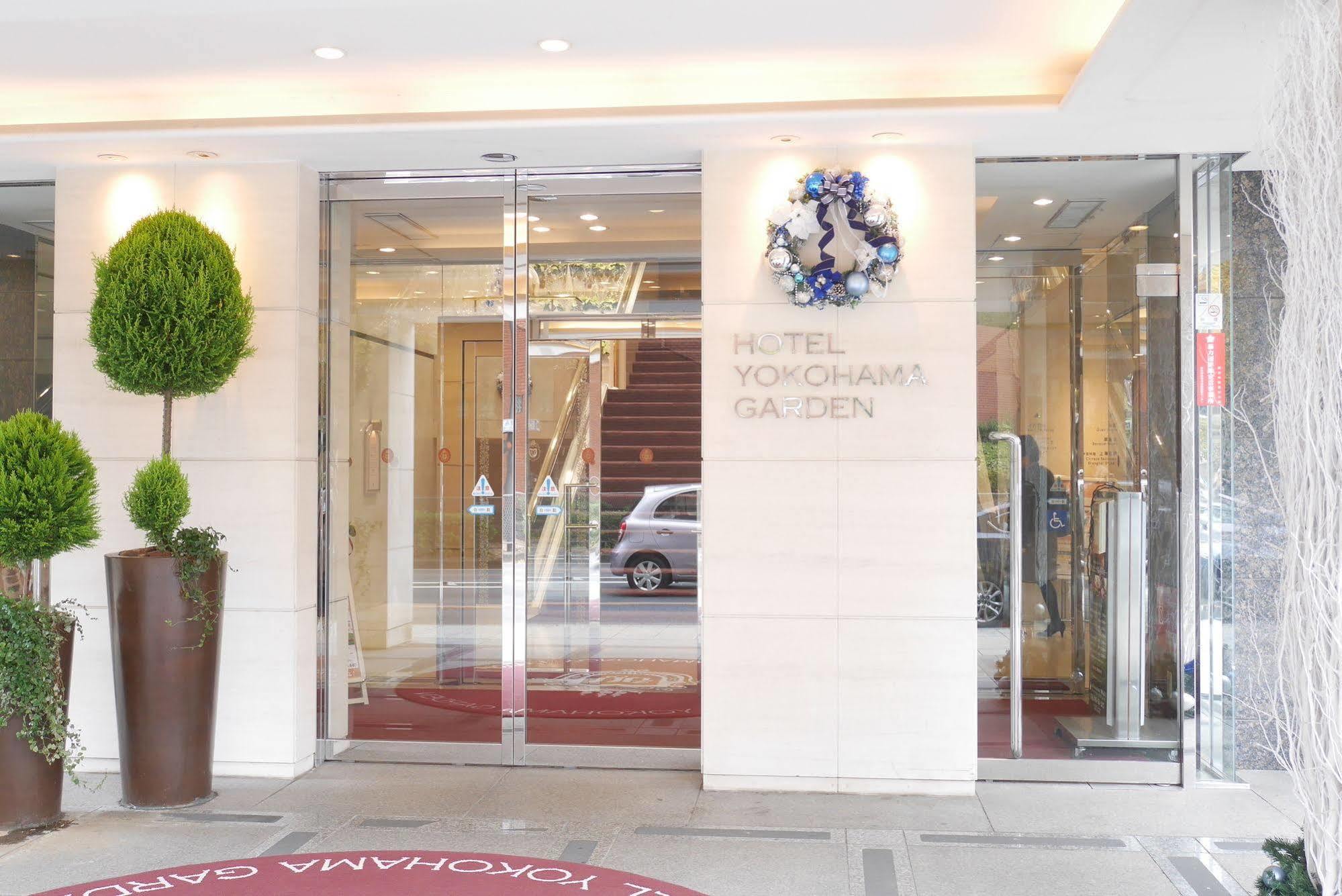 Hotel Yokohama Garden Exterior foto